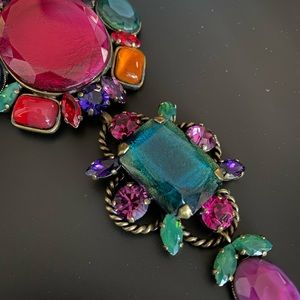 Philippe ferrandis runway necklace unsigned